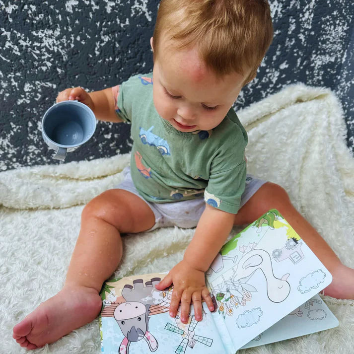 Vandens spalvinimo knygelė – Sek linijas!