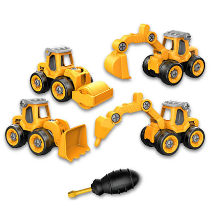 Statybinės technikos rinkinys mažiesiems inžinieriams