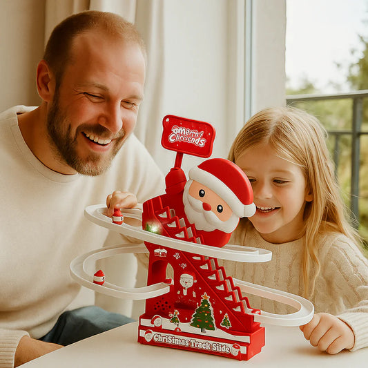 Kalėdų Senelio čiuožykla – greitis ir linksmybės viename