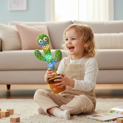 Interaktyvus dainuojantis ir kalbantis žaislas „Kaktuso draugas“