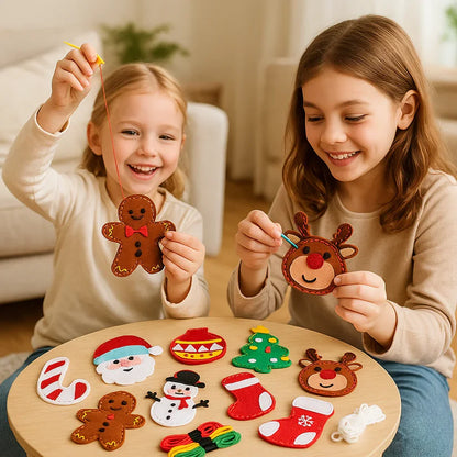 Kalėdinis veltinio rinkinys pasisiūti pačiam