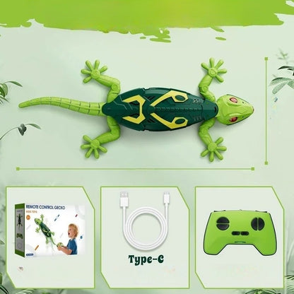 Sienomis lipantis žaislinis gekonas