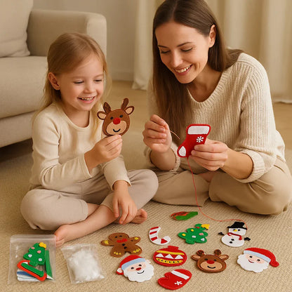 Kalėdinis veltinio rinkinys pasisiūti pačiam