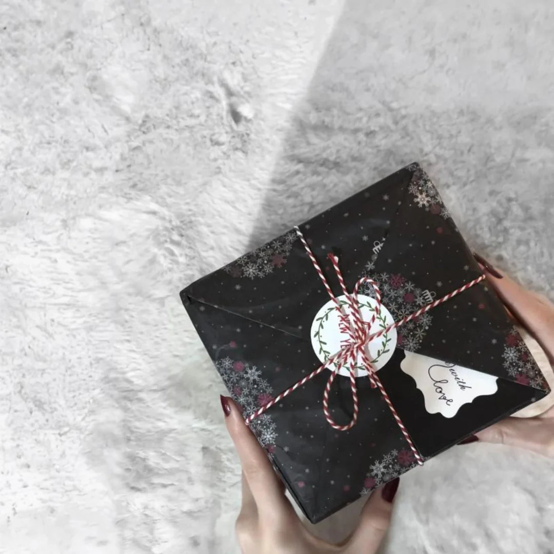 Dekoratyvinė žiemos žvakė „Sniego gniūžtė“