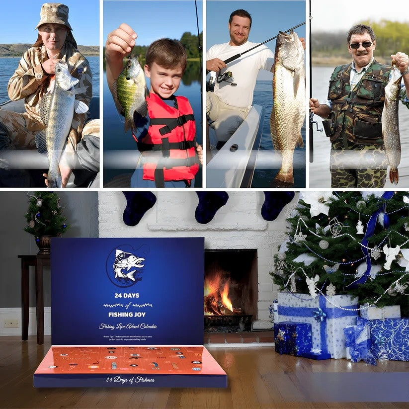 Žvejybinis advento kalendorius – 24 dienų staigmenų dėžutė