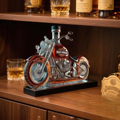 Riboto leidimo – „Harley“ viskio butelis