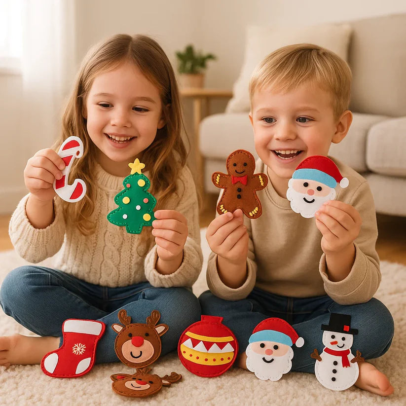 Kalėdinis veltinio rinkinys pasisiūti pačiam