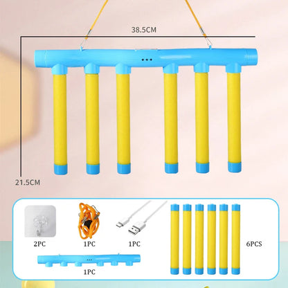Krentančių lazdelių žaidimas – reakcijos lavinimo žaidimas vaikams