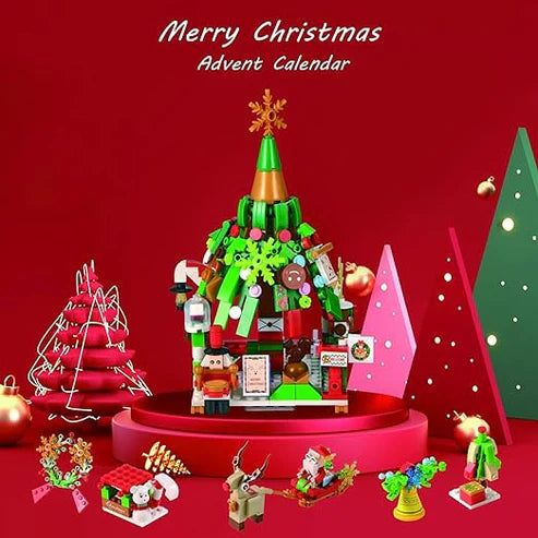 Kaladėlių advento kalendorius – 24 dienos statymo ir pramogų