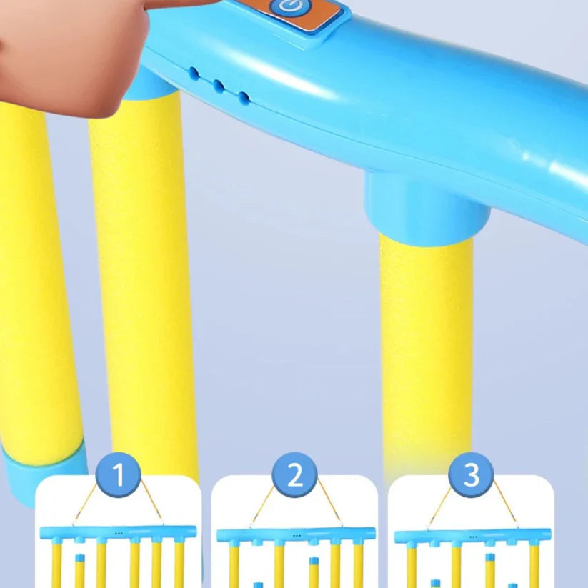 Krentančių lazdelių žaidimas – reakcijos lavinimo žaidimas vaikams