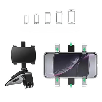 360° telefono laikiklis - Besisukantis stovas su tvirtu ir kompaktišku suėmimu