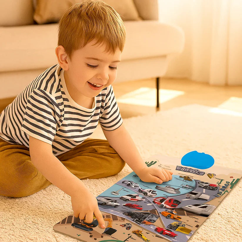 Kalbanti abėcėlės ir mokymosi lenta vaikams