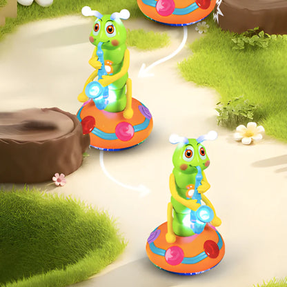 Muzikinis šviečiantis vikšrelis – interaktyvus žaislas vaikams