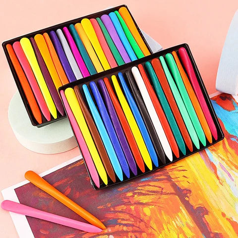 Vaikiškas plaunamų kreidelių piešimo rinkinys „Švarios rankytės“