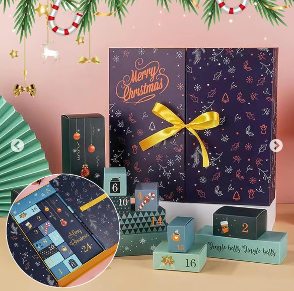 24 dienų kalėdinis advento kalendorius