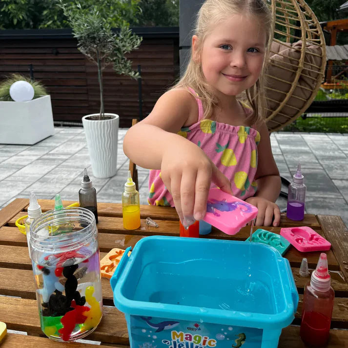 Stebuklingas gelis vandens nykštukams kurti – 4, 8 arba 12 spalvų