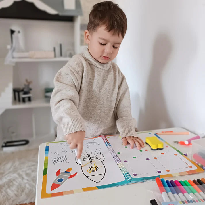 Rašymo lavinimo sąsiuvinis vaikams (64 puslapiai)