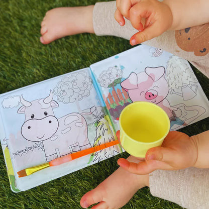 Vandens spalvinimo knygelė – Sek linijas!