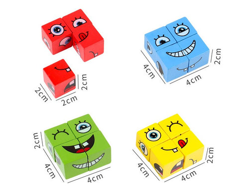 5D veidų keitimo dėlionė – interaktyvus šeimos žaidimas