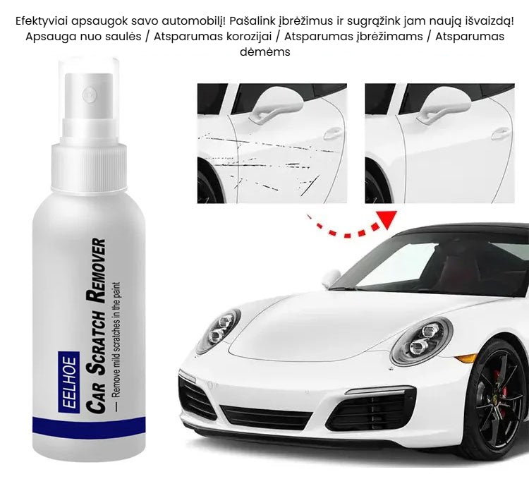 Purškiklis automobilio dažų įbrėžimams taisyti