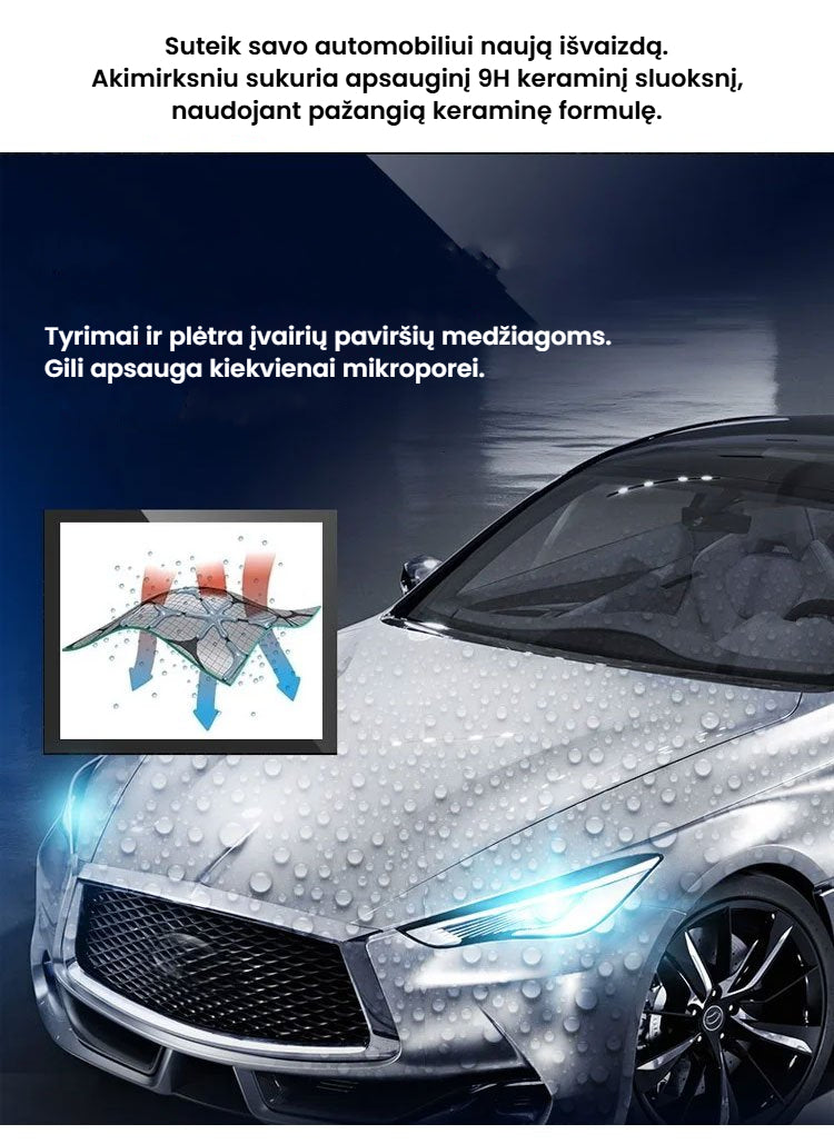 Purškiklis automobilio dažų įbrėžimams taisyti