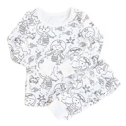 Spalvinama pižama vaikams