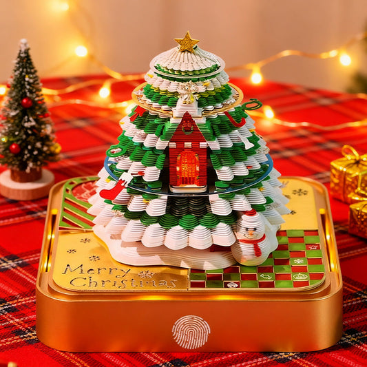 Kalėdinis 3D popierinis advento kalendorius