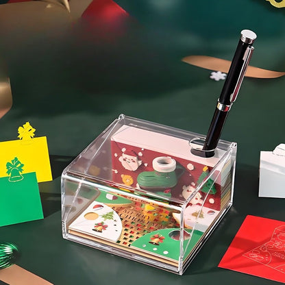 Kalėdinis 3D popierinis advento kalendorius