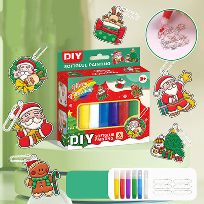 Riboto leidimo - Vaikų gelio piešimo rinkinys