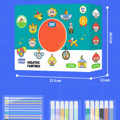 Riboto leidimo - Vaikų gelio piešimo rinkinys